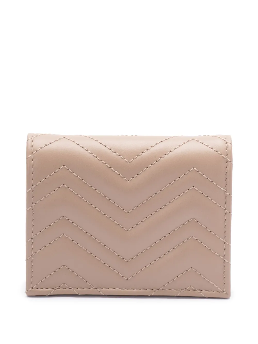 Gucci Portemonnee met GG-logo - Beige