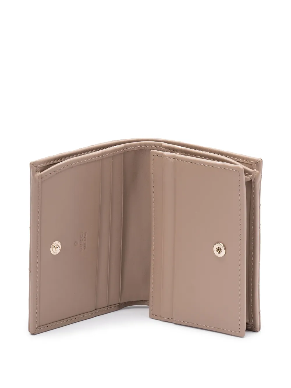 Gucci Portemonnee met GG-logo Beige