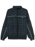 Martine Rose tartan-check track jacket - Black