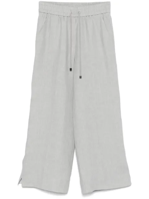 Le Tricot Perugia linen trousers