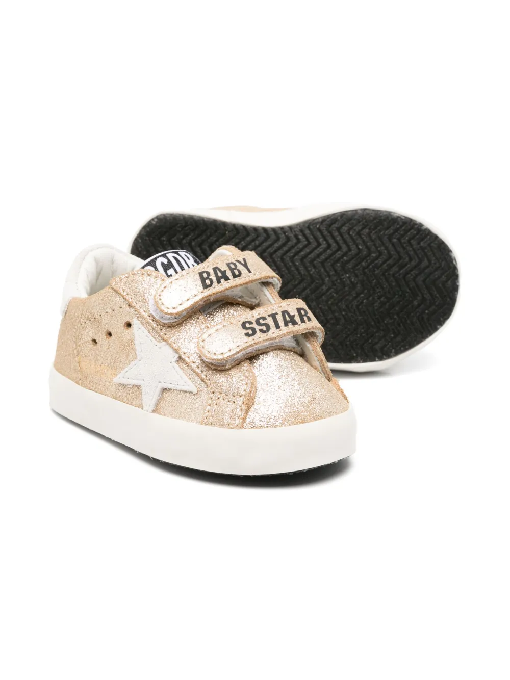 Golden Goose Kids Old School sneakers - Goud