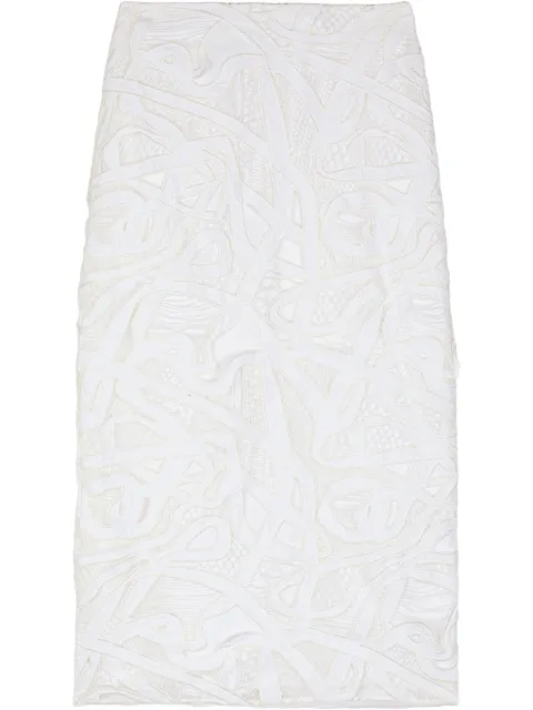 Ports 1961 Weaving-Inspired skirt 