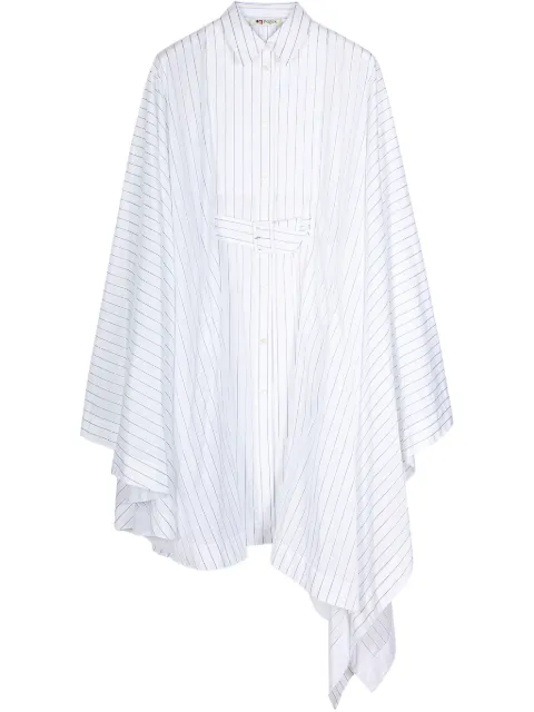 Ports 1961 vestido camisero con rayas estampadas