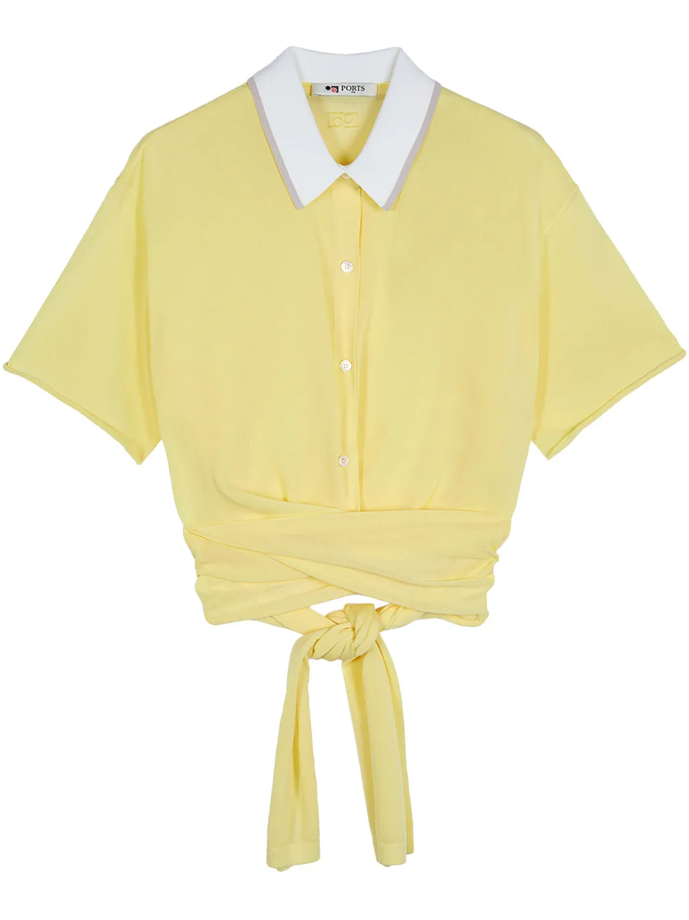 Ports 1961 Wrap Polo Top