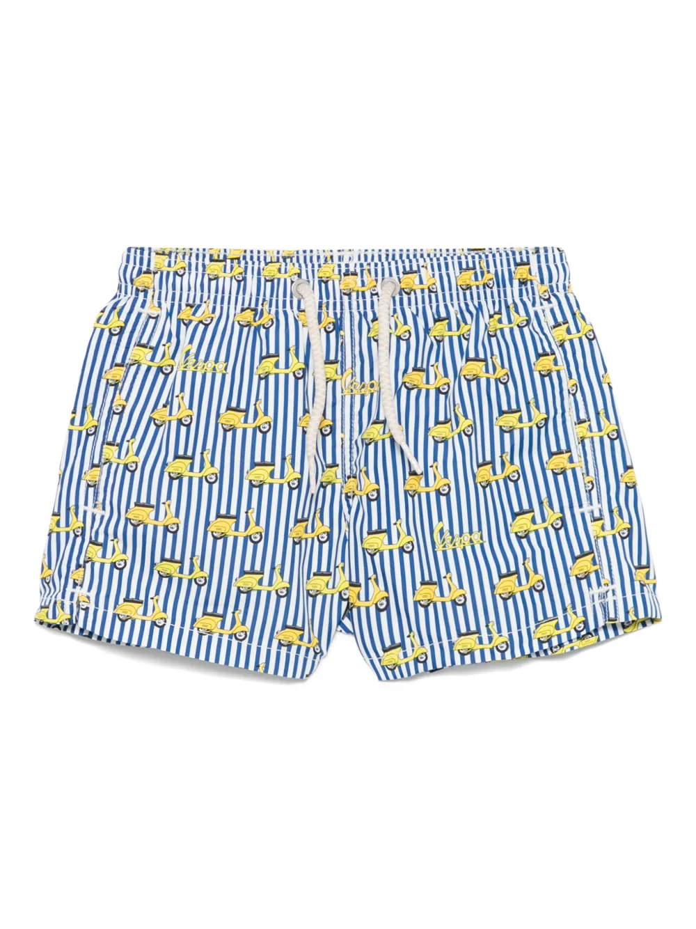 MC2 Saint Barth Kids Jean Lighthing スイムショーツ - ブルー MC2 Saint Barth Kids Jean Lighthing スイムショーツ - ブルー