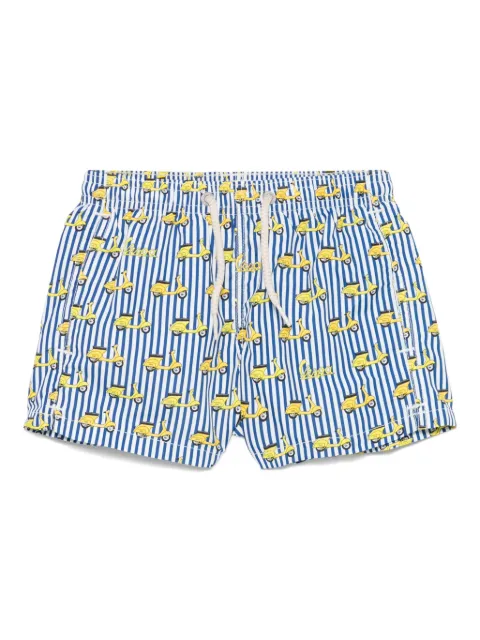 MC2 Saint Barth Kids shorts de playa Jean Lightning