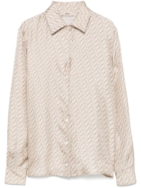 Herno carabiner-print shirt