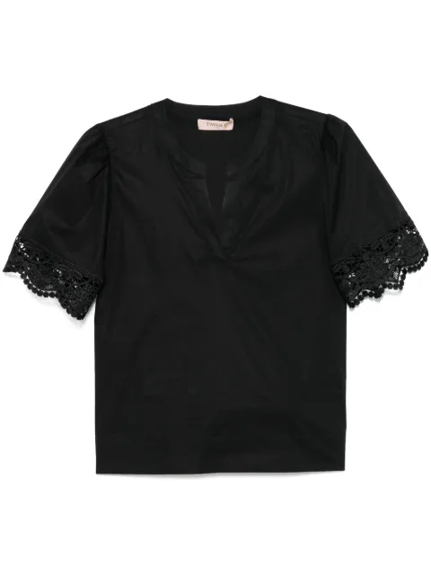 TWINSET lace-detail blouse 