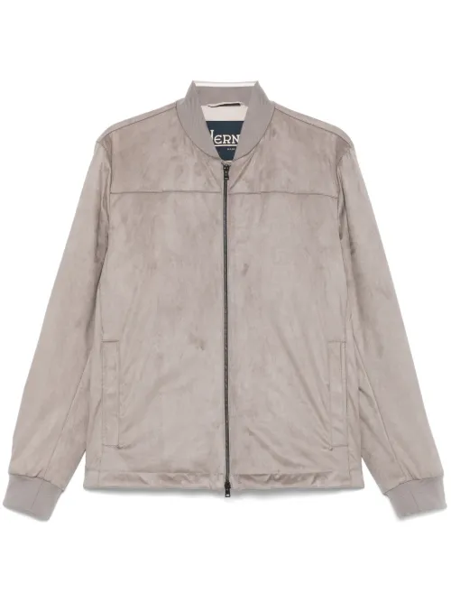 Veste bomber en daim artificiel - Herno - Modalova