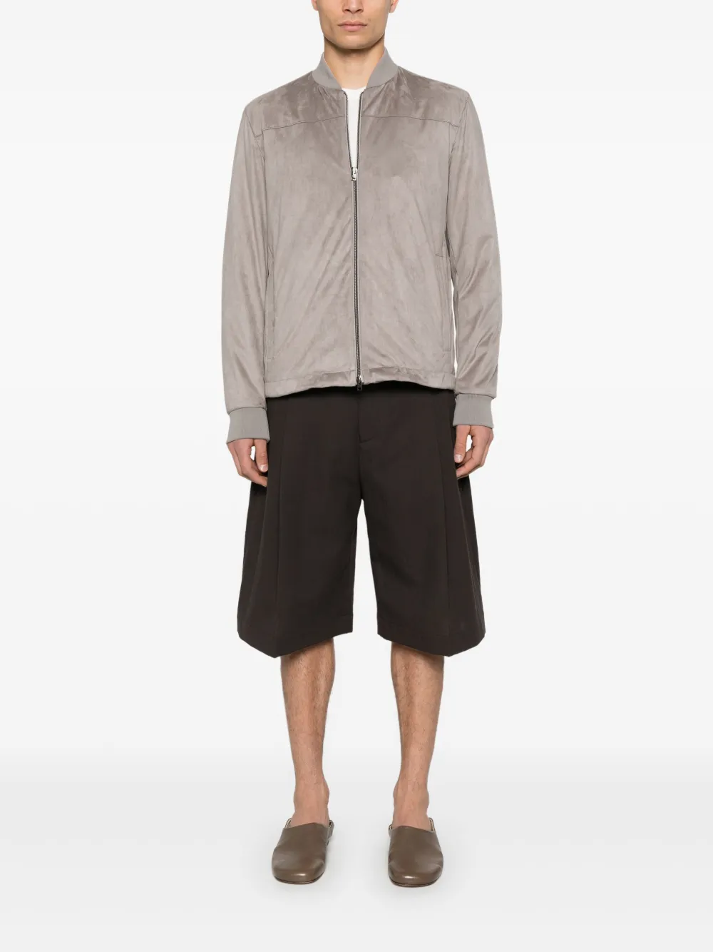 Herno chamarra bomber texturizada | Chamarras bomber | Image 2