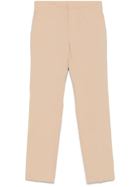 TWINSET logo-plaque tailored trousers
