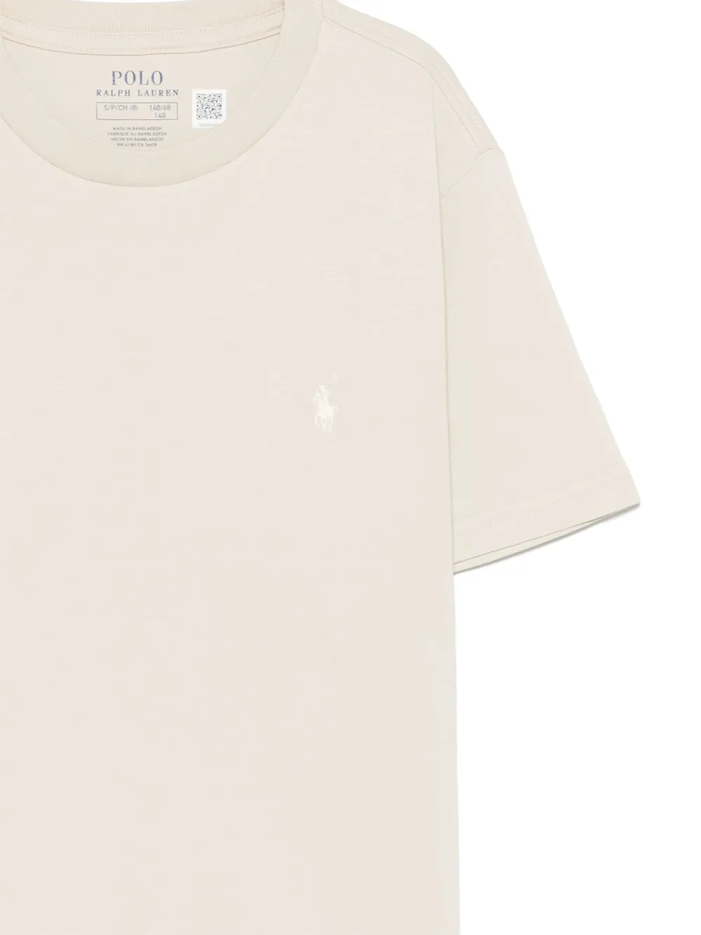 POLO RALPH LAUREN KIDS T-shirt met Polo Pony-patroon Beige