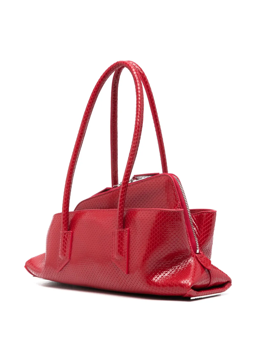 The Attico La Passeggiata kleine shopper Rood
