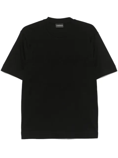 Emporio Armani logo-jacquard T-shirt