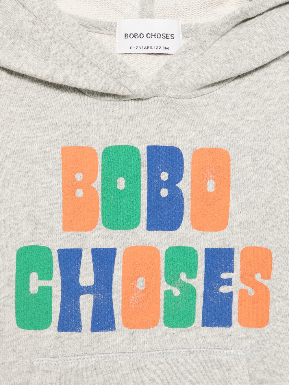 Bobo Choses Mouwloze hoodie Grijs
