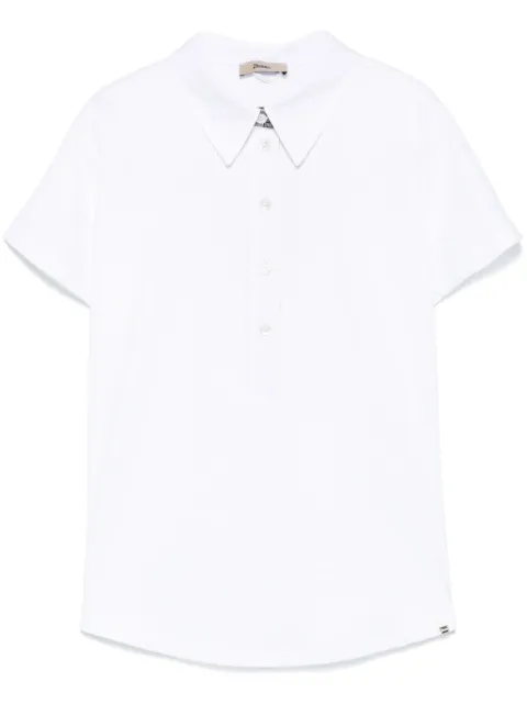 Herno cotton polo top 