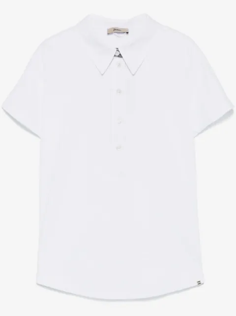 Herno cotton polo top 