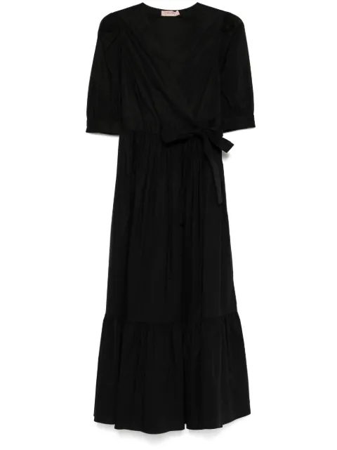TWINSET wrap midi dress 