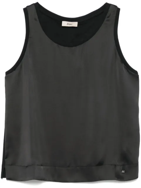 Herno satin top 