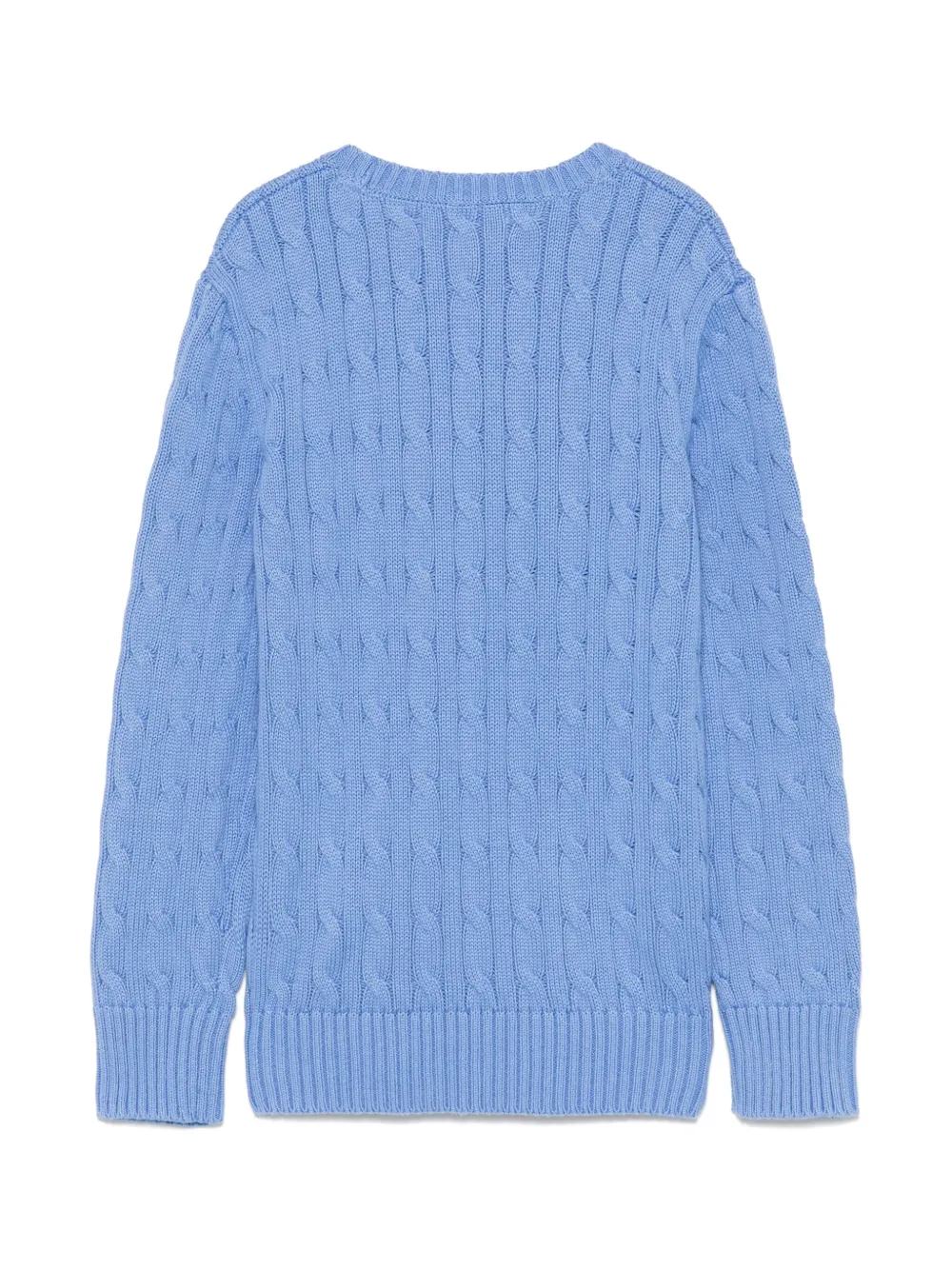 POLO RALPH LAUREN KIDS Kabelgebreide trui Blauw