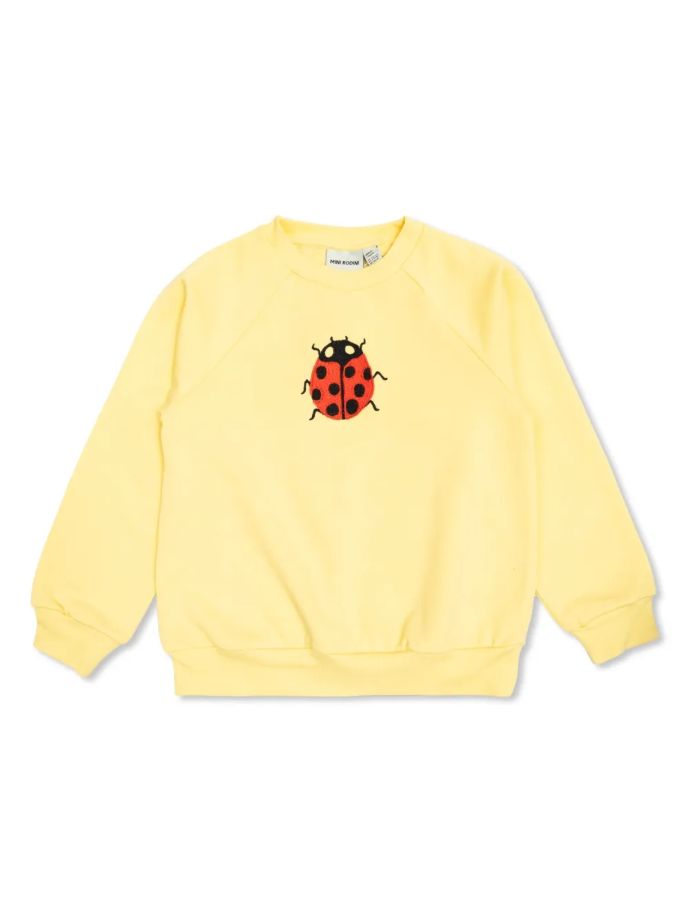 Mini Rodini Jersey sweater Geel