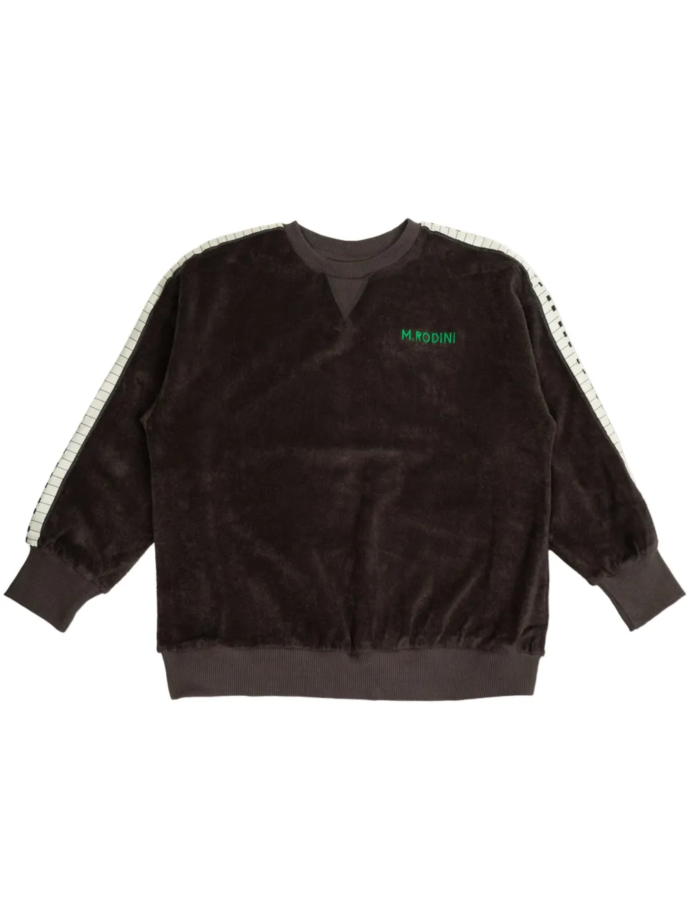 Mini Rodini Felpa Piano - Marrone