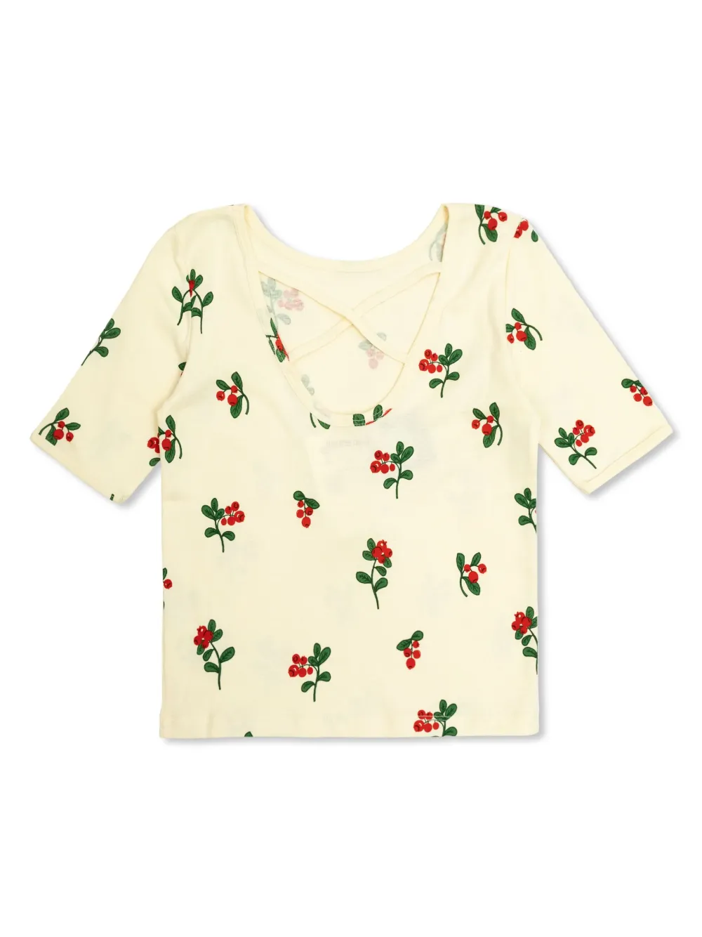 Mini Rodini T-shirt met print Beige