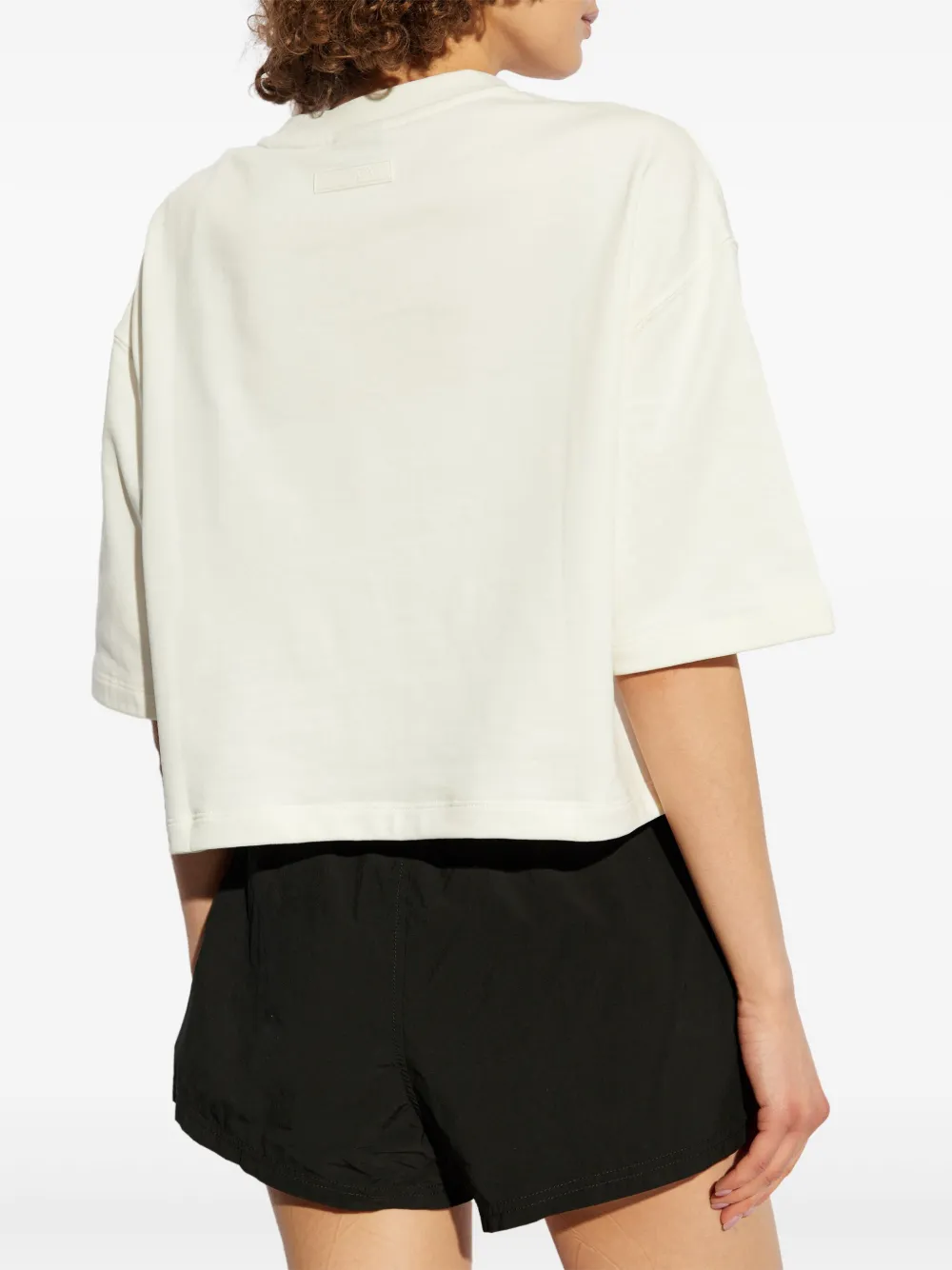 Ea7 Emporio Armani T-shirt met logo Beige