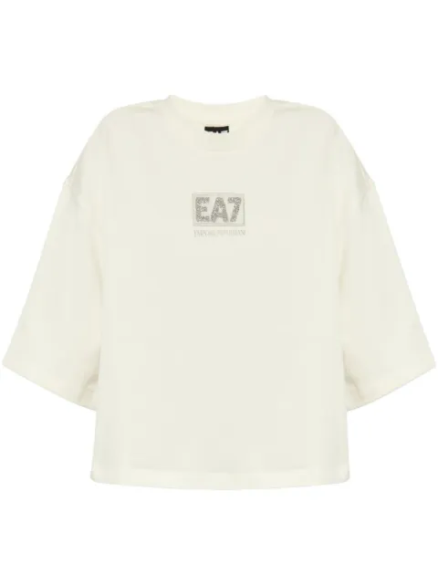 Ea7 Emporio Armani oversized logo T-shirt
