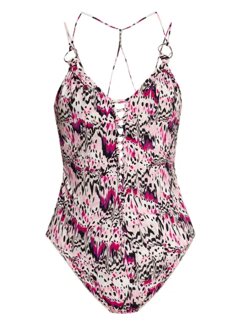 ISABEL MARANT traje de baño estampado