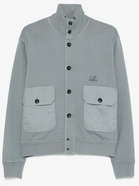 C.P. Company logo-embroidered jacket