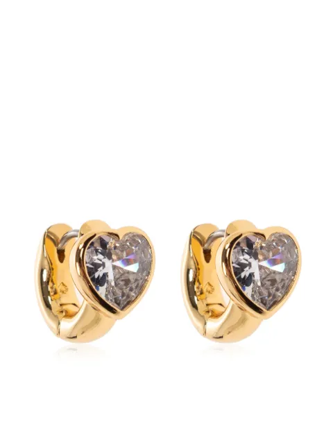 Kate Spade heart-shaped earrings