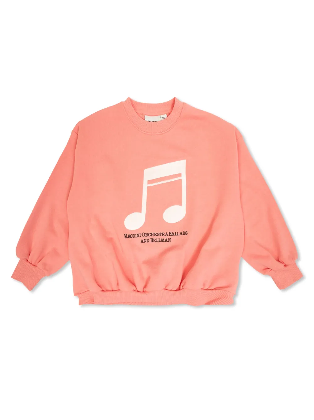 Mini Rodini Note sweater Roze