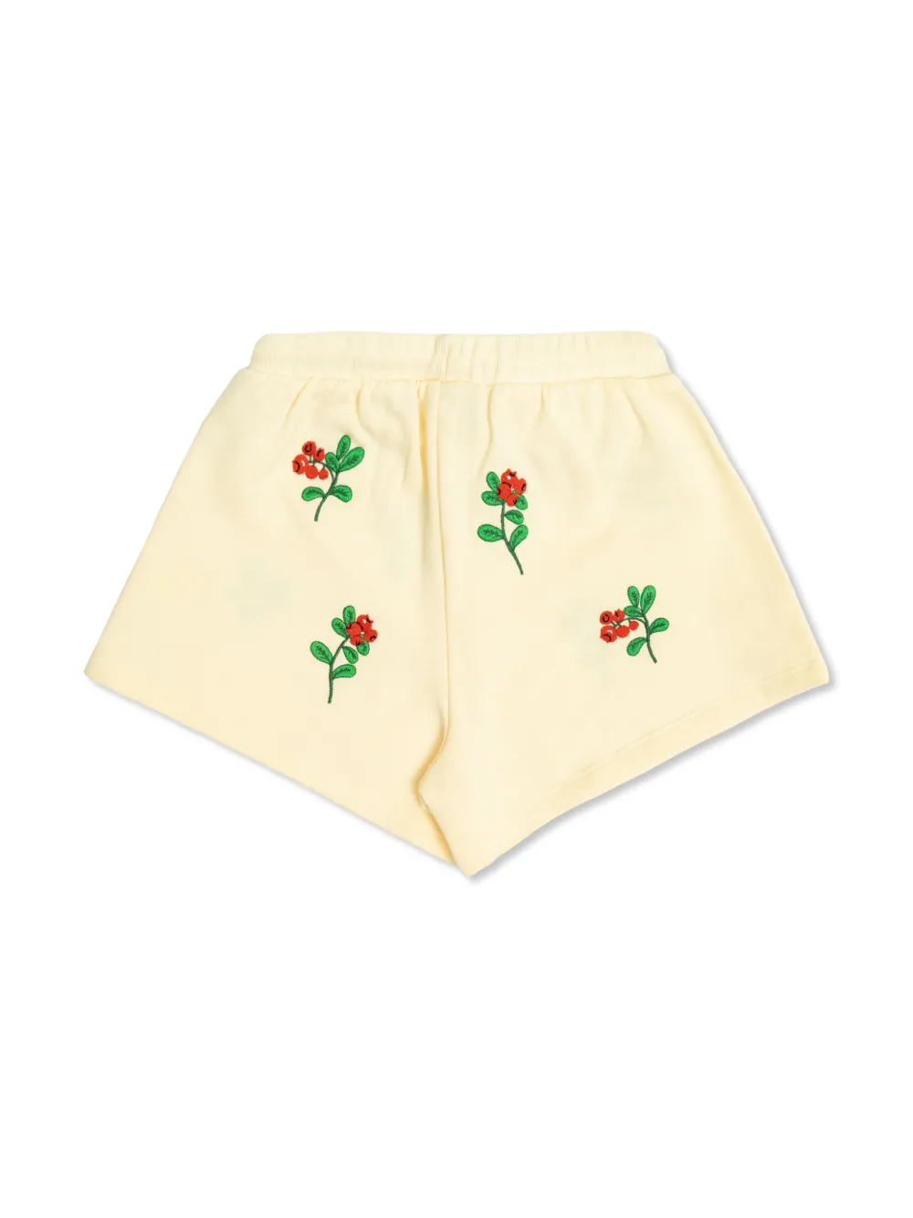 Mini Rodini short à fleurs brodées | Shorts décontractés | Image 2