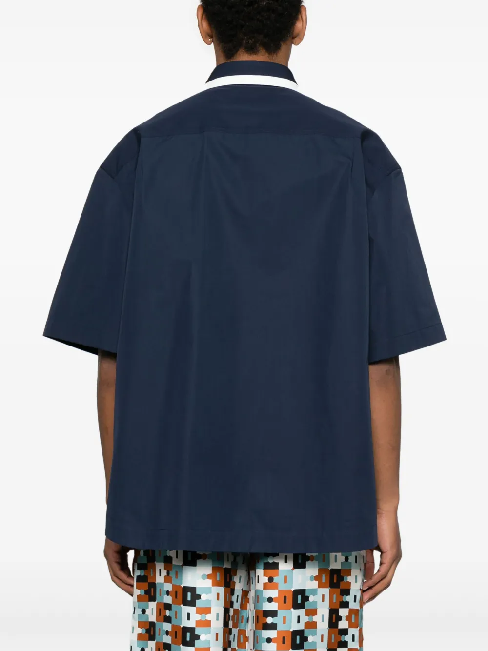 Gucci Overhemd met logo Blauw