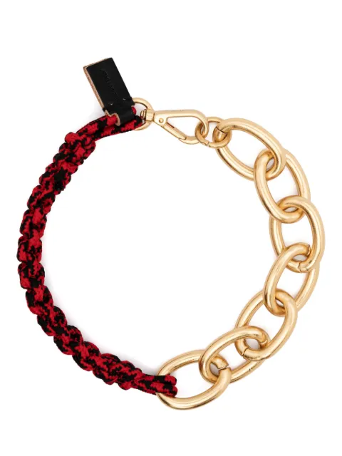 Plan C chunky-chain necklace