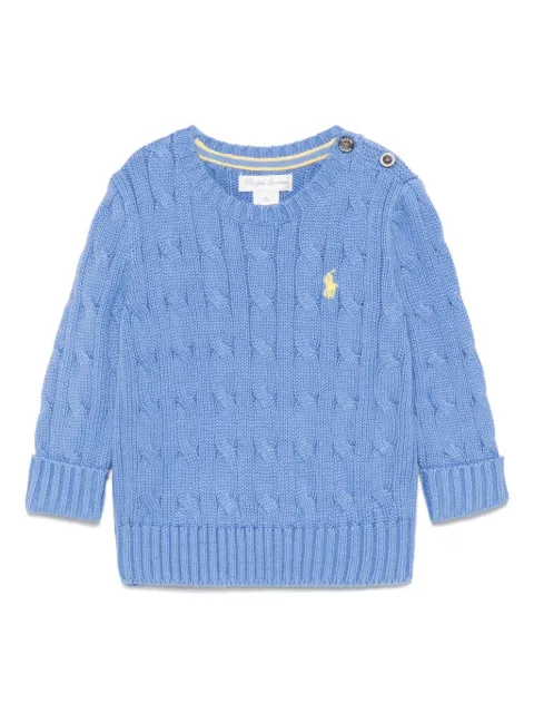 POLO RALPH LAUREN KIDS cable-knit sweater