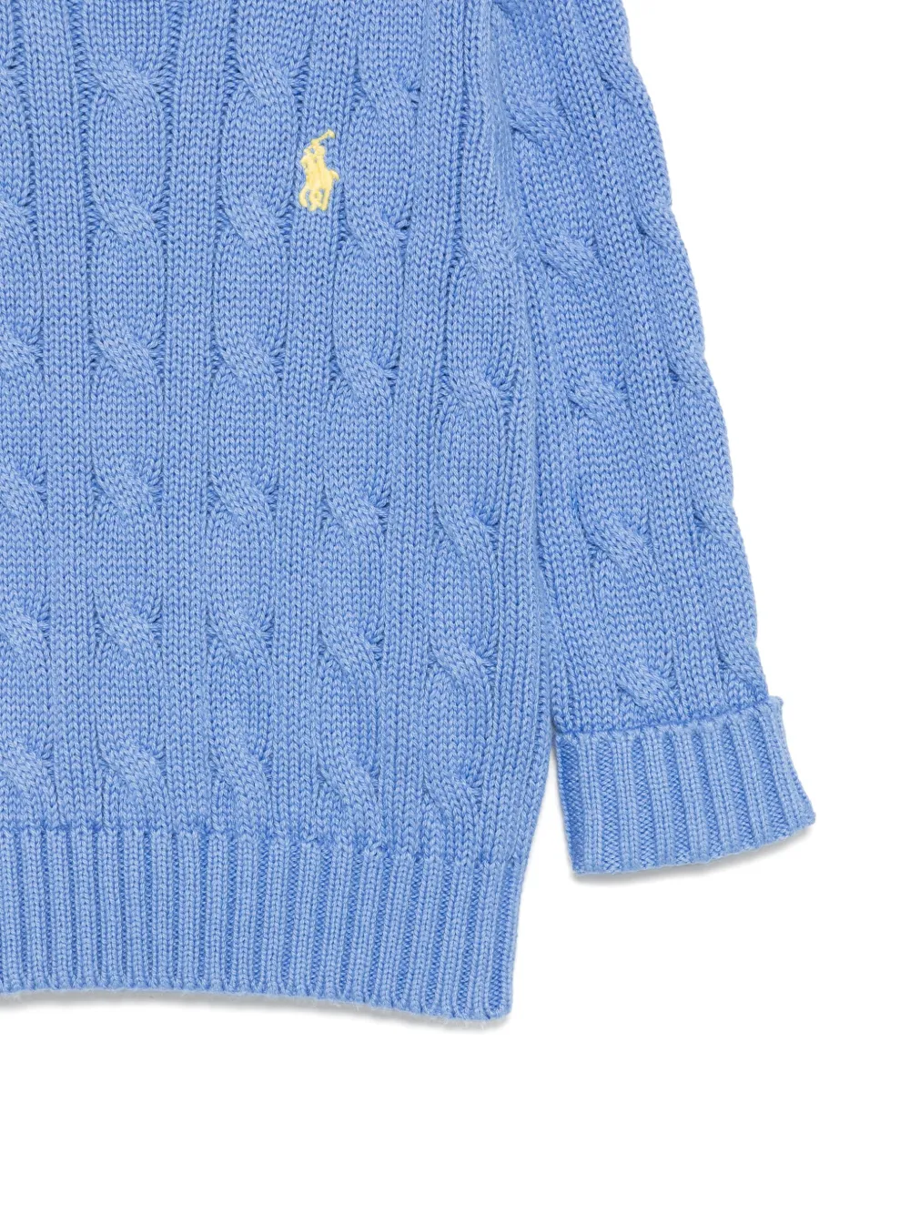 POLO RALPH LAUREN KIDS Kabelgebreide trui Blauw
