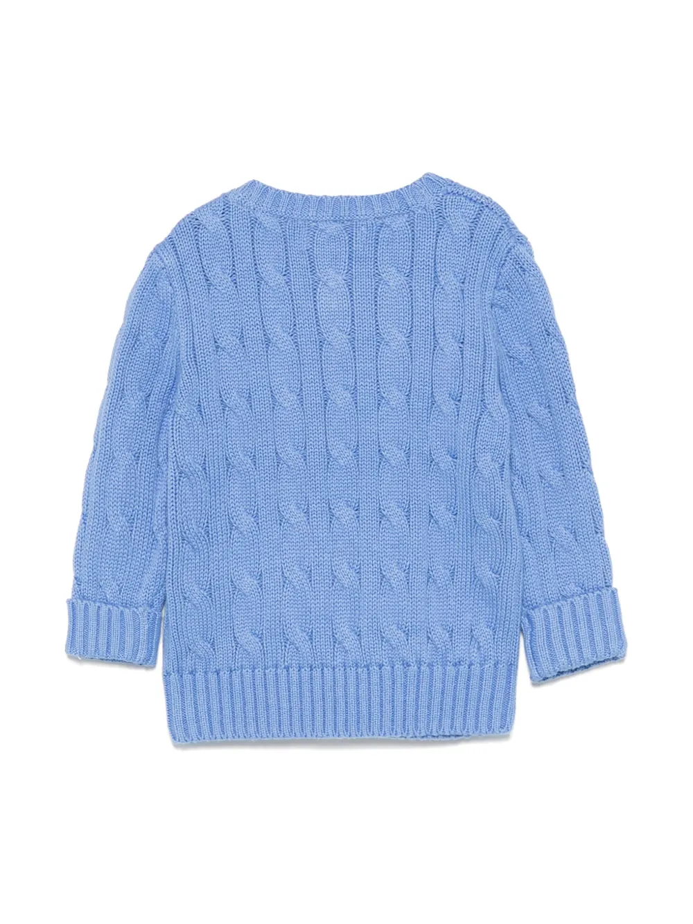 POLO RALPH LAUREN KIDS Kabelgebreide trui Blauw