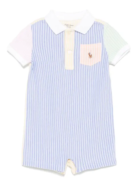 POLO RALPH LAUREN KIDS romper con motivo de rayas