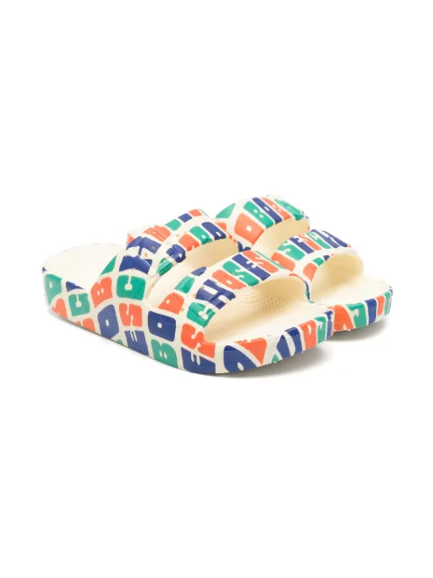Bobo Choses sandalias con logo estampado