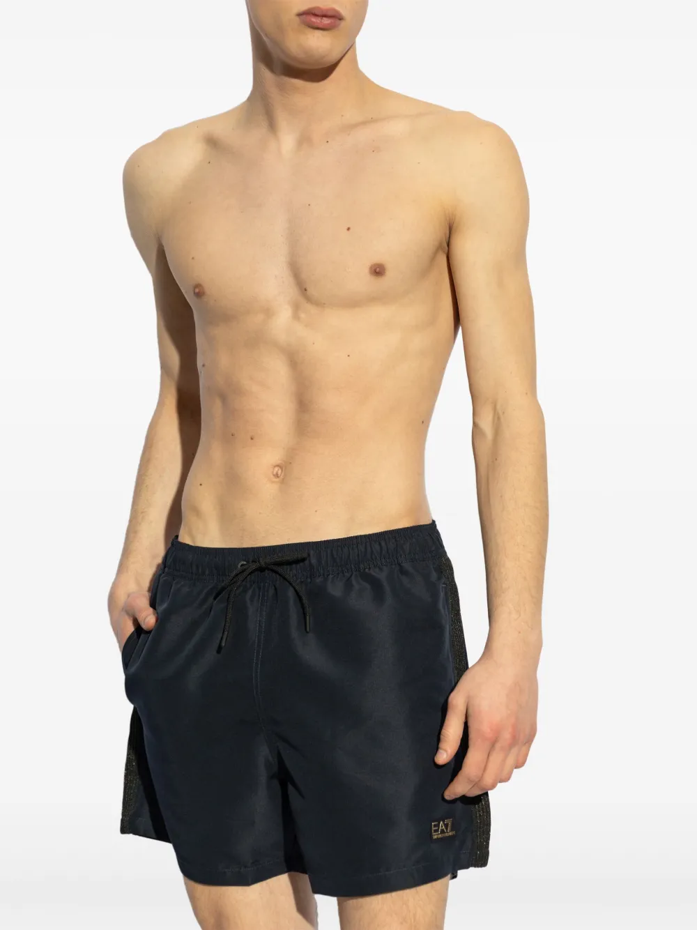 Ea7 Emporio Armani mesh-panel swim shorts | Swim & Board Shorts | Image 2