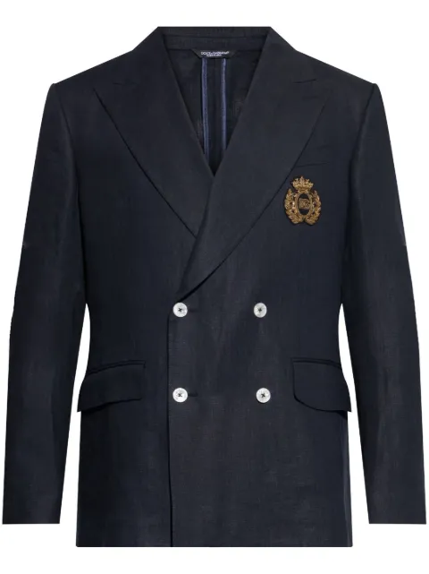 Dolce & Gabbana blazer con doble botonadura