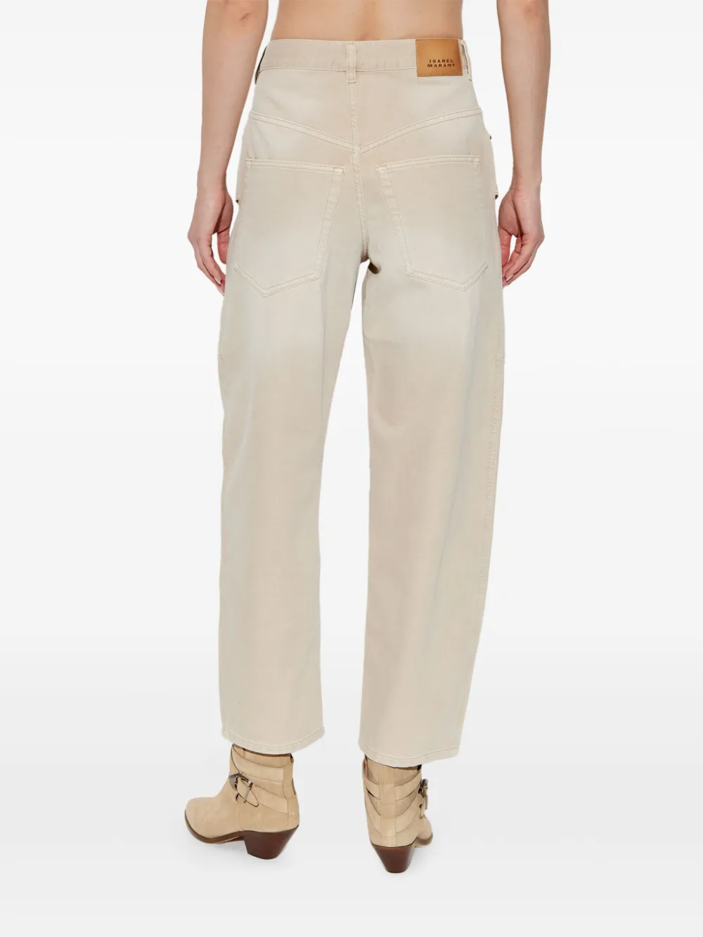 ISABEL MARANT Varda broek Beige