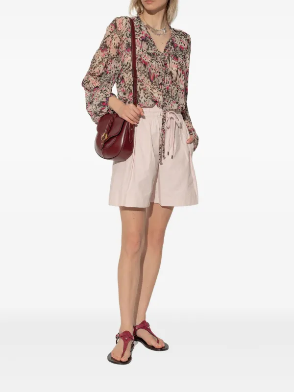 ISABEL MARANT スエード サンダル | レッド | FARFETCH JP