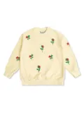 Mini Rodini Lingonberries sweatshirt - White