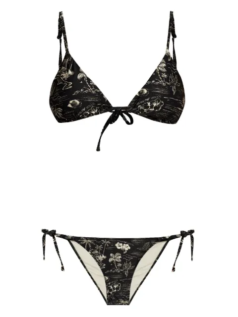 Emporio Armani triangle-cup bikini 