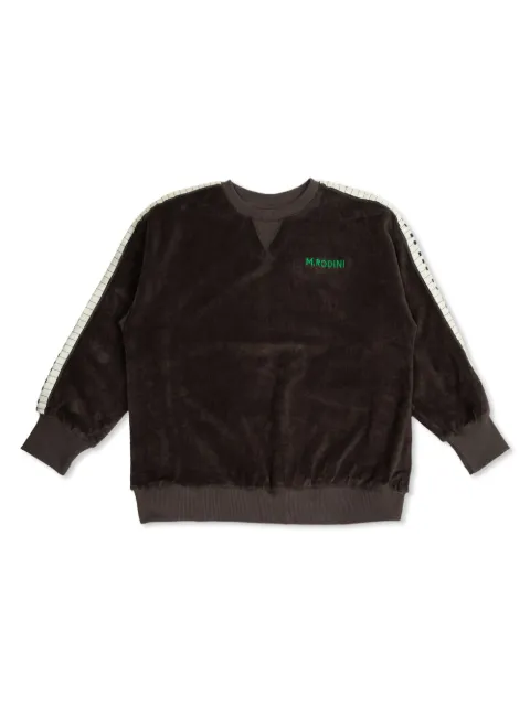 Mini Rodini sudadera de velour