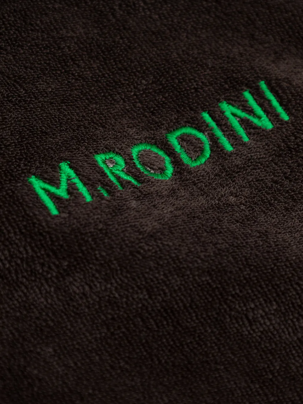 Mini Rodini Fluwelen sweater Zwart