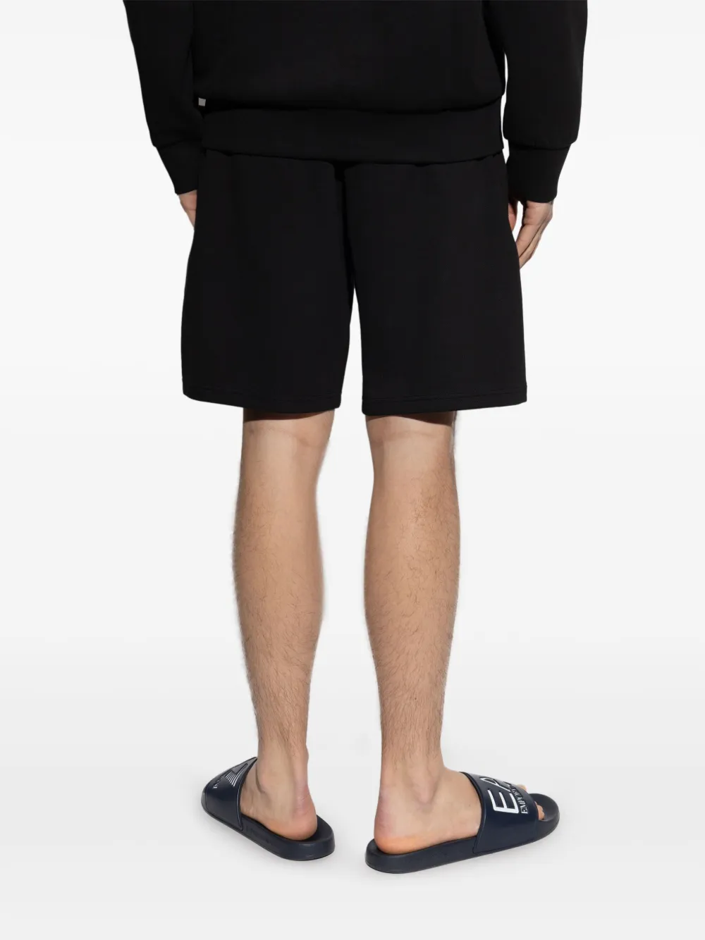 Emporio Armani Shorts met trekkoord Zwart